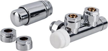 Picture of Perfexim Zintegrowany zestaw termostatyczny PHA-036 ktowy chrom (20-036-0000-000)