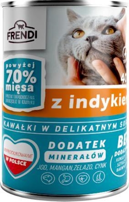 Picture of Pet Republic Frendi kawaki indyka w delikatnym sosie dla kota 400g