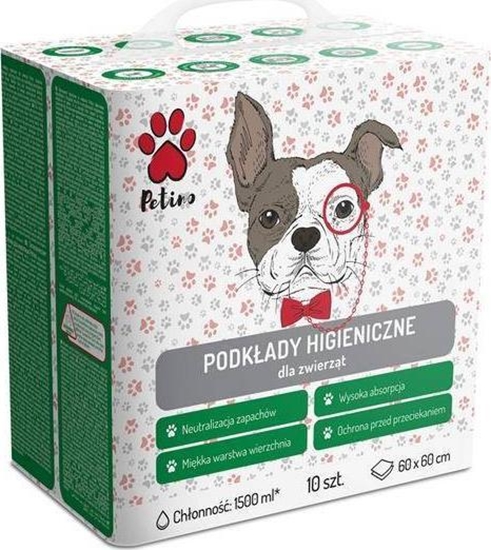Picture of Petino Podkady higieniczne 1500 ml 60x60cm 10 szt