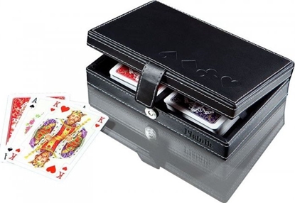 Picture of Piatnik Karty Lux w pudeku z ekoskóry