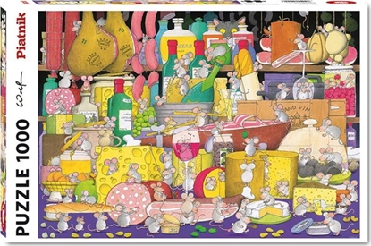 Picture of Piatnik Puzzle 1000 - Myszy harcuj