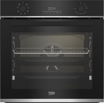 Picture of Beko b300 BBIR13300XC oven 72 L A Black, Stainless steel