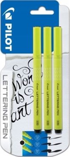 Picture of Pilot Marker do kaligrafii Lettering pen BLX3 3szt