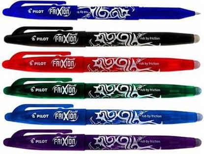 Attēls no Pilot Pióro kulkowe wymazywalne Frixion BL-FR7 czarny (45K048A)