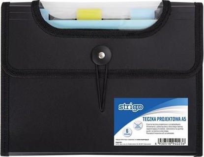 Attēls no Pilot Teczka A5 z przekadkami V-file czarna STRIGO