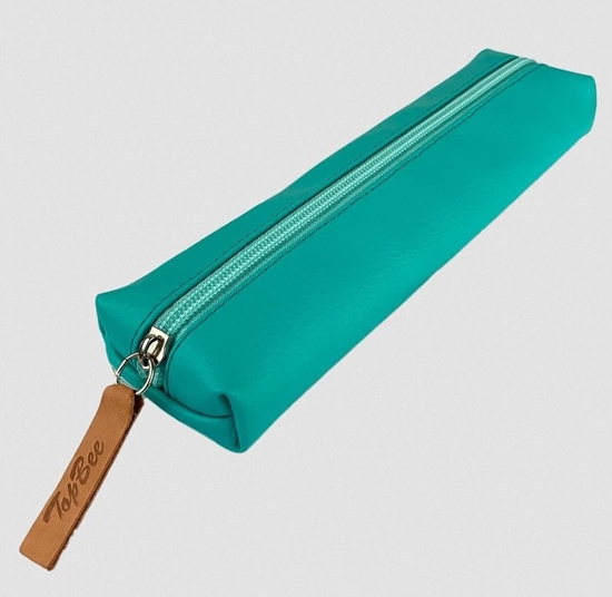 Picture of Piórnik Bee-bee Piórnik Jamnik ekoskóra Turkus pastel