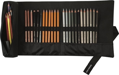 Attēls no Piórnik Koh I Noor Etui czarne na kredki 24szt