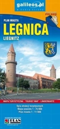 Изображение Plan miasta - Legnica/powiat 1:11 000/1:75 000 w.V