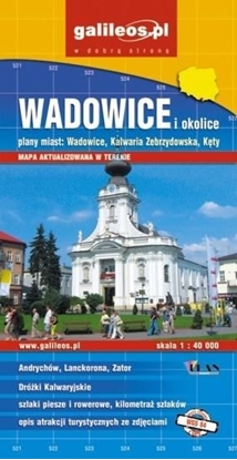 Изображение Plan mista - Wadowice i okolice 1:40 000