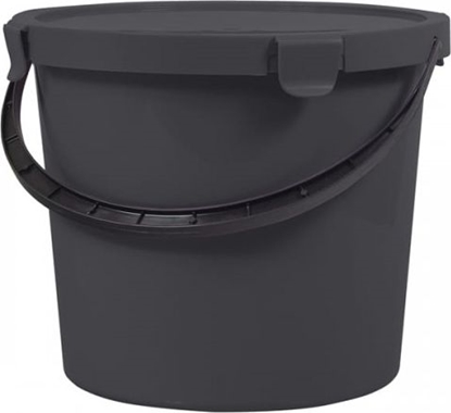 Picture of Plast Team Wiadro z pokryw Berry Szare 10l PlastTeam