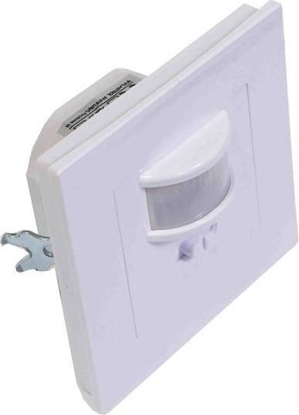 Picture of Plastrol Czujnik ruchu na podczerwie 500W/200W podtynkowy IP20 zasig 9m CR-IR1/KP/BIAY