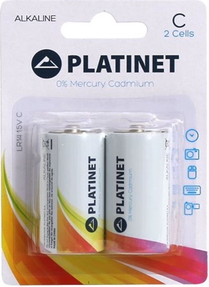 Изображение Platinet Bateria Pro C / R14 8000mAh 2 szt.