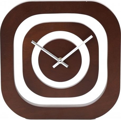 Picture of Platinet PZS wall/table clock Quartz clock Square Wood