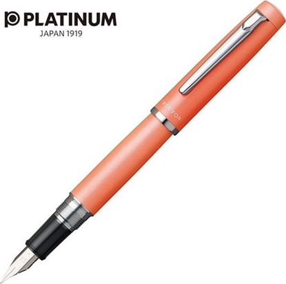 Изображение Platinum Pióro wieczne PLATINUM Procyon Persimmon Orange, F, pomarańczowe
