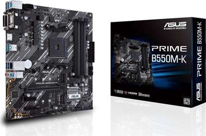 Picture of ASUS PRIME B550M-K AMD B550 Socket AM4 micro ATX