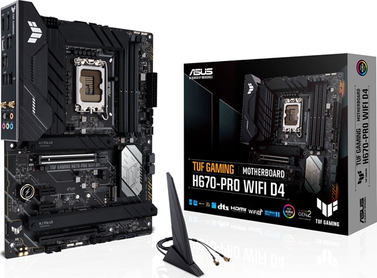 Picture of ASUS TUF GAMING H670-PRO WIFI D4 Intel H670 LGA 1700 ATX