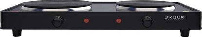 Изображение Pyta wolnostojca Brock Kuchenka elektryczna dwupalnikowa EP200BK Brock czarna