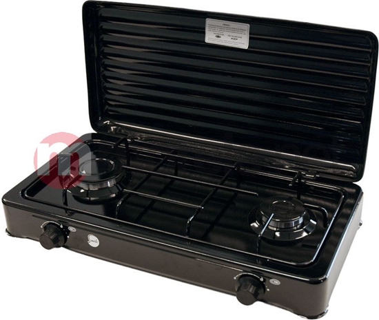 Изображение Kuchenka gazowa 2-palnikowa KN-02/1KB czarna