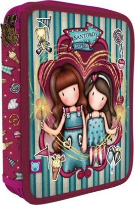 Изображение Piórnik Santoro Podwójny Piórnik z Wyposaeniem Gorjuss Fairground