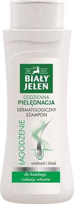 Picture of Pollena Biały Jeleń Codzienna Pielęgnacja Łagodzenie Szampon do włosów dermatologiczny - każdy rodzaj włosów 300ml