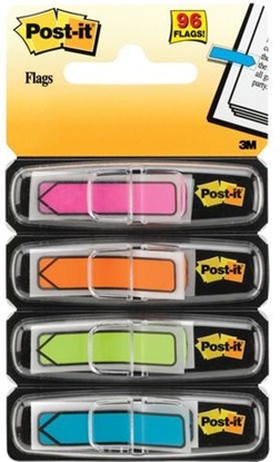 Изображение Post-it Zakadki indeksujce strzaki 684-ARR1, 12x43mm, 5 kolorów (3M0652)