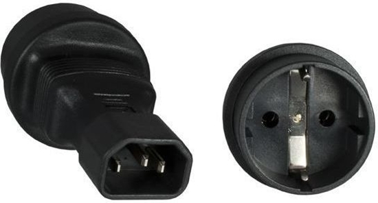 Picture of MicroConnect Adapter zasilania C14 - Schuko (PE14CEEAD)