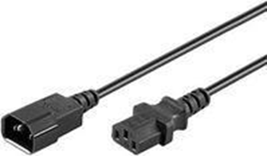 Picture of Kabel zasilajcy MicroConnect Power Cord C13-C14 1.5m Black