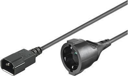 Изображение Kabel zasilajcy MicroConnect Power Cord C14 -Schuko M-F