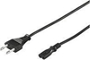 Изображение Kabel zasilający MicroConnect Power Cord Notebook 0.5m Black