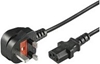 Picture of Kabel zasilający MicroConnect UK BS-1363 - C13, 2m (PE090420)