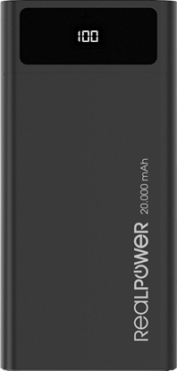 Picture of Realpower Powerbank PB-20k PD       schwarz        20.000mAh