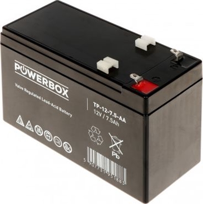 Attēls no PowerBox Akumulator 12V/7.5AH