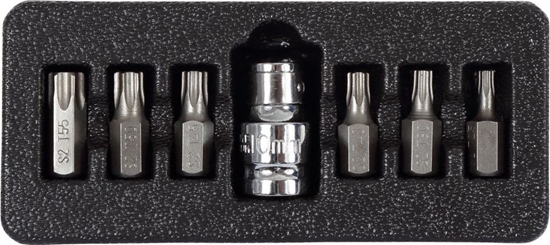 Изображение Pro-Line ZESTAW KOCÓWEK TORX SECURITY T20-T55 7 SZT. S2 PROLINE 10752 PROLINE