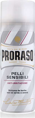 Изображение Proraso Proraso White Pianka do golenia polecana do skóry wraliwej 50 ml