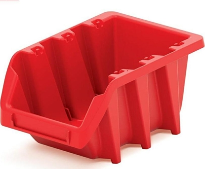 Attēls no Prosperplast KUWETY 4 BINEER LONG 12SZT CZERWONE 190x77x120mm KBILS12-3020