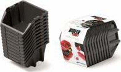 Attēls no Prosperplast KUWETY 6 BINEER SHORT 10 SZT. CZERWONE 180x98x118mm KBISS12-3020