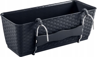 Attēls no Prosperplast Skrzynka doniczka Rato Square antracyt