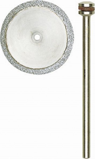 Picture of Proxxon Diamond Cutting Disc MICROMOT 28840 – Ø 20 mm, with cooling holes + mandrel