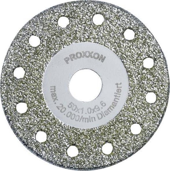 Изображение Proxxon Tarcza pokryta diamentem do cicia i obróbki r. 50 mm x 1, do LHW + LHW/A