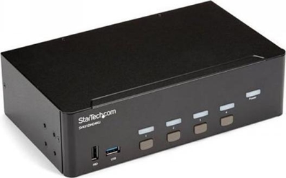 Изображение Przecznik StarTech StarTech HDMI KVM 4K30 DUAL DISPLAY/. IN