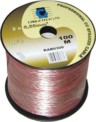 Изображение Przewód Cabletech Kabel głośnikowy OFC 0,5mm
