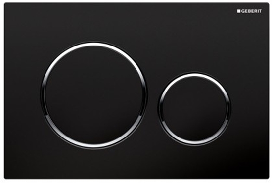 Изображение Przycisk spukujcy Geberit Sigma 20 do WC czarny (115.882.KM.1)