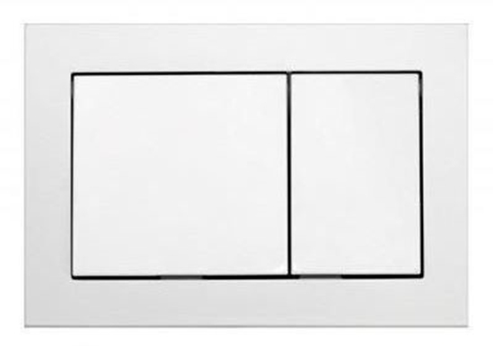 Изображение Przycisk spukujcy Tece Base do WC biay (9240700)