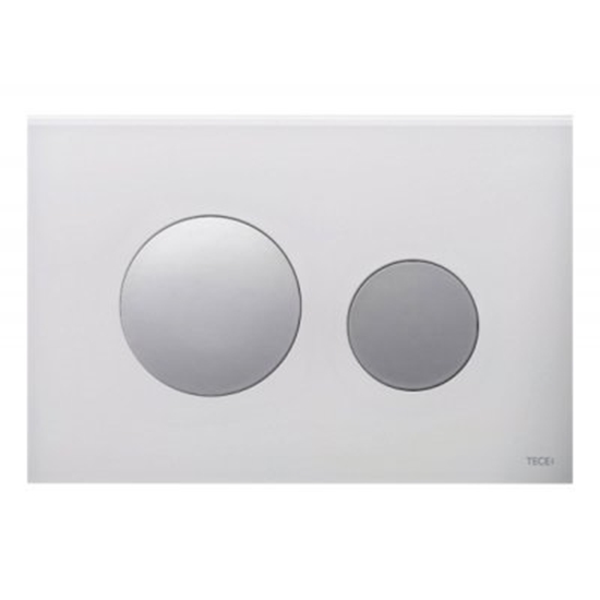 Изображение Przycisk spukujcy Tece Loop do WC biay (9.240.660)