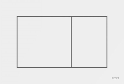 Изображение Przycisk spukujcy Tece Now do WC biay (9240400)