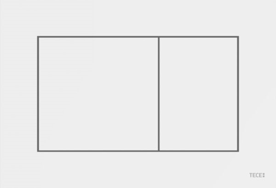 Изображение Przycisk spukujcy Tece Now do WC biay (9240400)