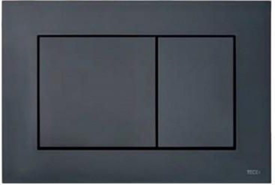 Изображение Przycisk spukujcy Tece Now do WC czarny (9240403)