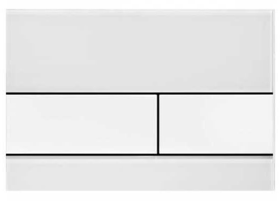 Изображение Przycisk spukujcy Tece Square do WC biay (9.240.800)