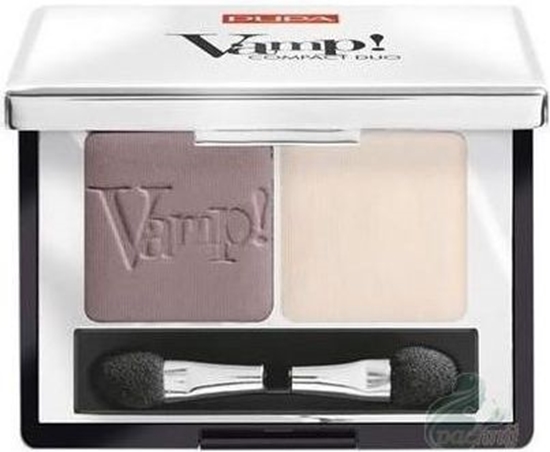 Picture of Pupa Vamp! Compact Duo Eyeshadow Podwójne cienie do powiek 006 Brown Vanilla 2,2g