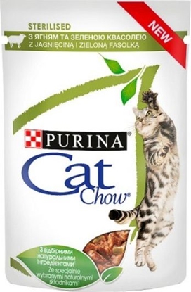 Attēls no Purina Purina Cat Chow Sterilised Jagnicina saszetka 85g
